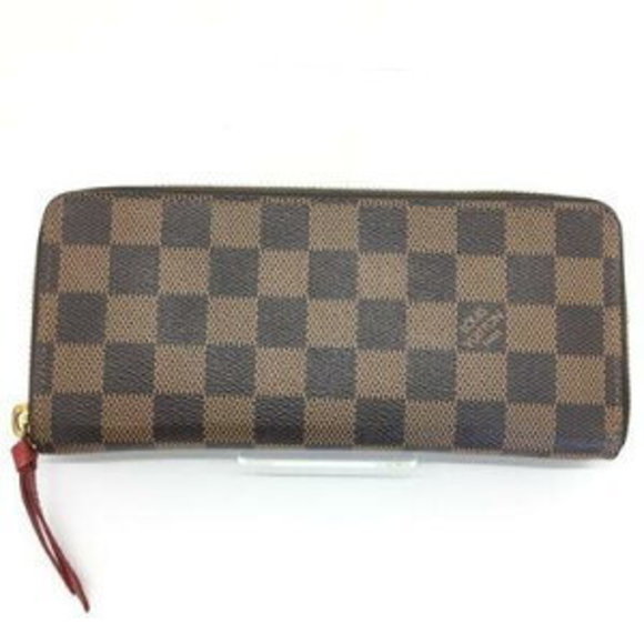 Louis Vuitton Wallet Long Monogram Fuchsia Clemence Portefeuille - Picture 1 of 7